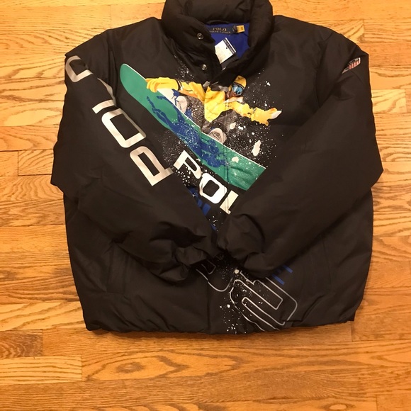 Polo Ralph Lauren Ski 92 Snowboard Puffer Jacket $500